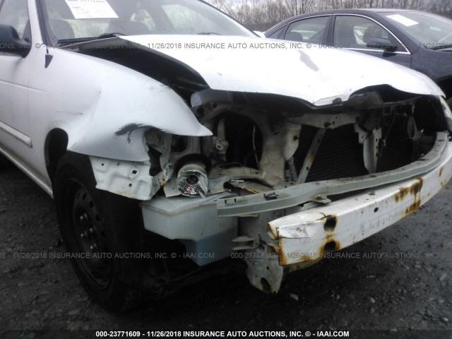 3N1CB51D45L540910 - 2005 NISSAN SENTRA 1.8/1.8S WHITE photo 6