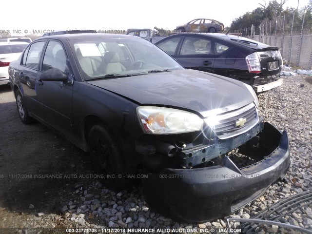 1G1ZS58F97F237464 - 2007 CHEVROLET MALIBU LS BLACK photo 1