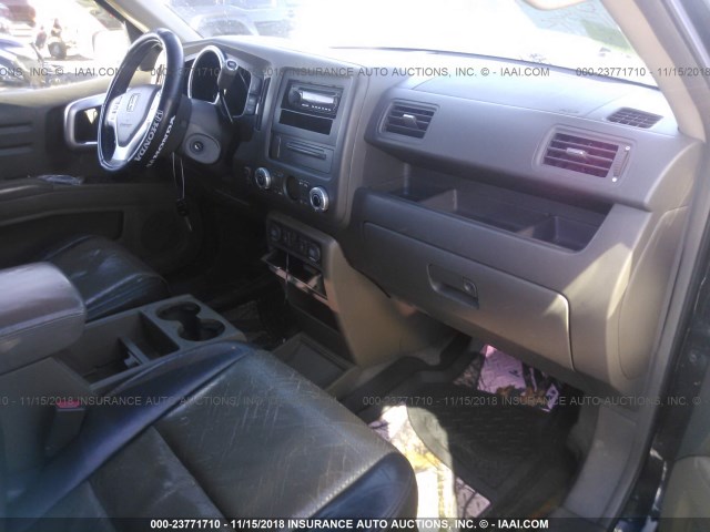 2HJYK16546H502869 - 2006 HONDA RIDGELINE RTL BLACK photo 5