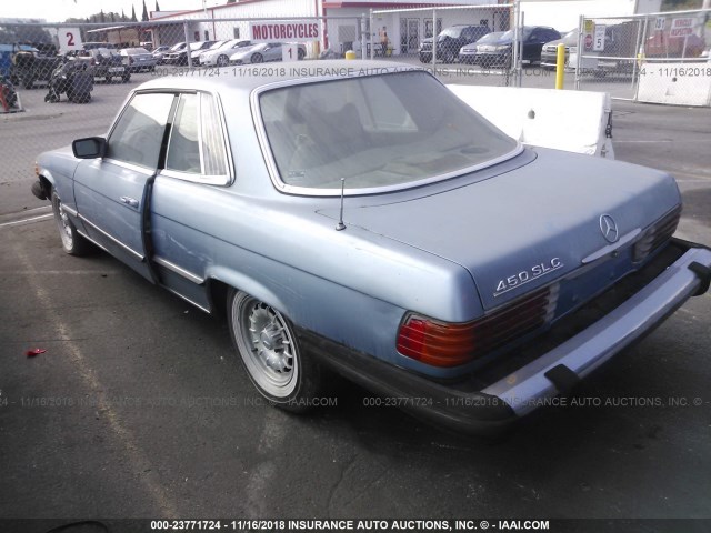 10702412027711 - 1979 MERCEDES-BENZ 450SLC BLUE photo 3