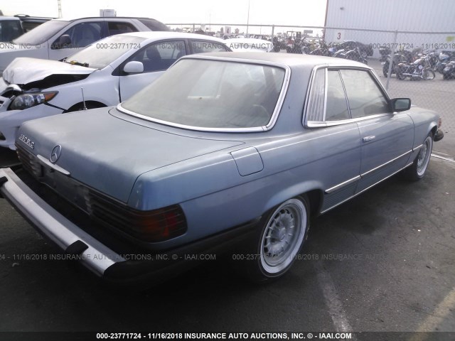 10702412027711 - 1979 MERCEDES-BENZ 450SLC BLUE photo 4