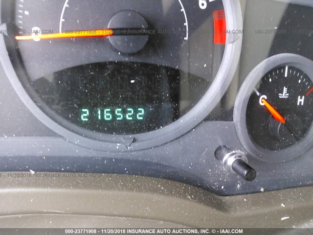 1J8FF47W98D513691 - 2008 JEEP COMPASS SPORT მწვანე ფოტო 7