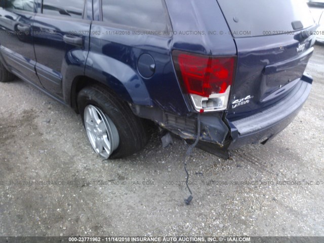 1J4GR48K76C186235 - 2006 JEEP GRAND CHEROKEE LAREDO/COLUMBIA/FREEDOM 蓝色 照片 6
