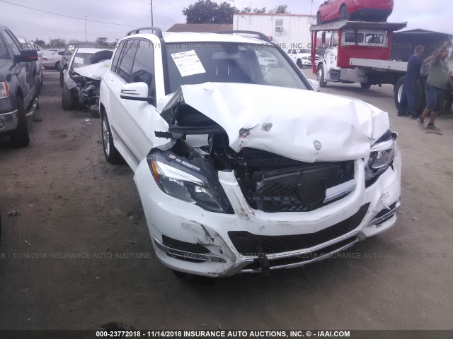WDCGG5HB3EG278333 - 2014 MERCEDES-BENZ GLK 350 WHITE photo 6