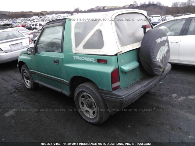 2CNBJ18U3R6949870 - 1994 GEO TRACKER GREEN photo 3