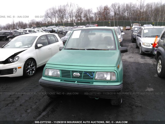 2CNBJ18U3R6949870 - 1994 GEO TRACKER GREEN photo 6