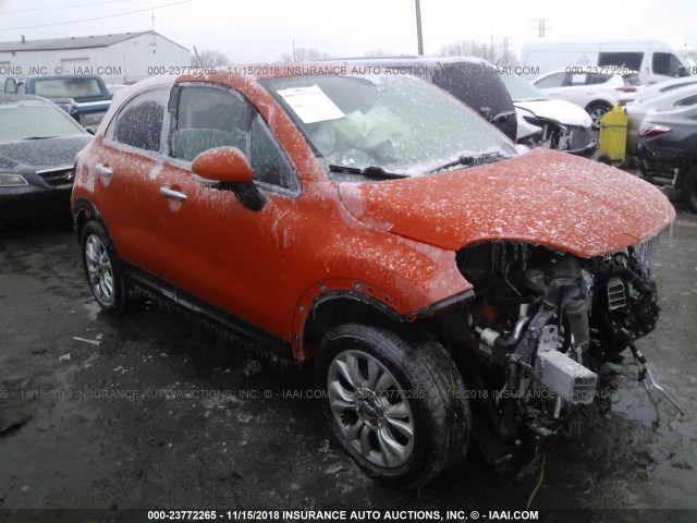 ZFBCFYBT8GP384065 - 2016 FIAT 500X EASY ORANGE photo 1