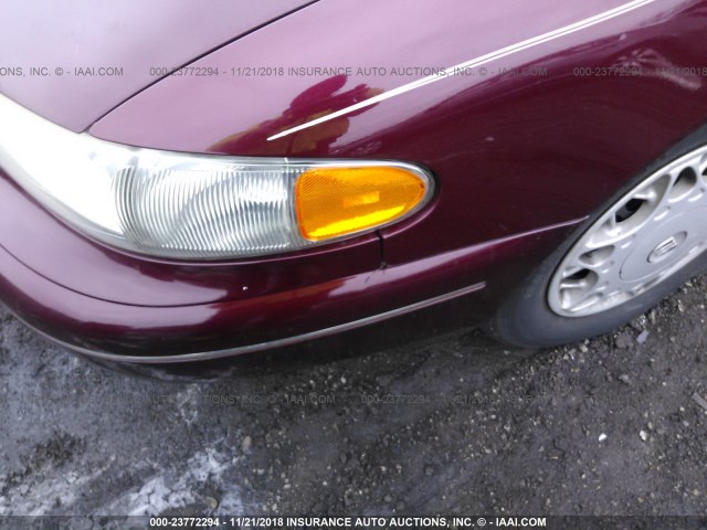 2G4WY52M0V1474070 - 1997 BUICK CENTURY LIMITED PURPLE photo 6