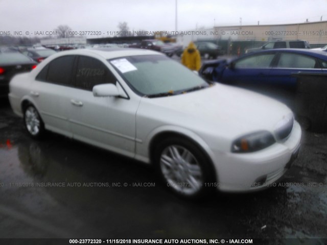 1LNHM87A55Y630427 - 2005 LINCOLN LS WHITE photo 1