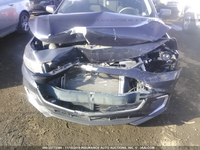 1G1ZB5ST1HF107100 - 2017 CHEVROLET MALIBU LS BLUE photo 6