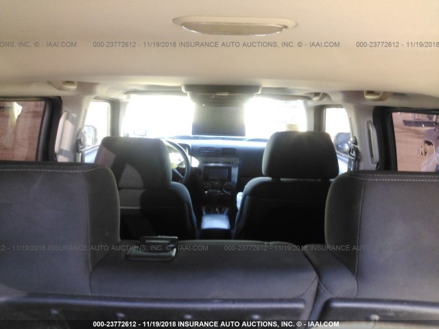 5GTDN13E778190805 - 2007 HUMMER H3 BLACK photo 8