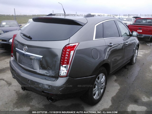 3GYFNDEY9BS622121 - 2011 CADILLAC SRX LUXURY COLLECTION GOLD photo 4