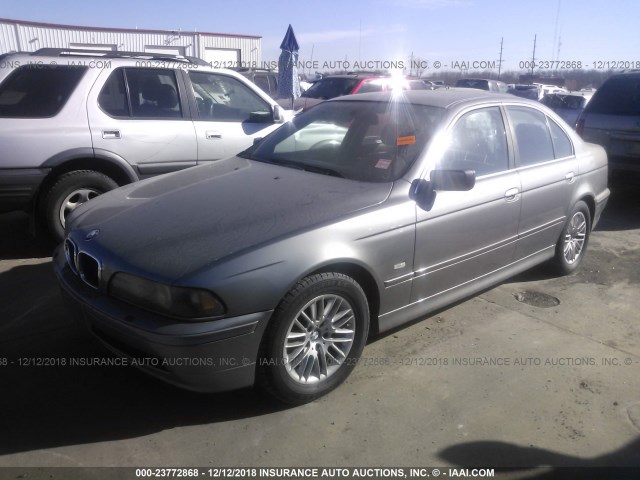 WBADT634X3CK43261 - 2003 BMW 530 I AUTOMATIC GRAY photo 2