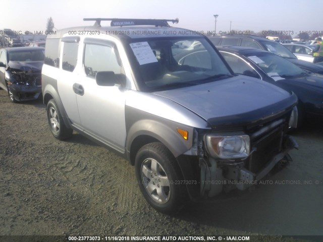 5J6YH28513L004868 - 2003 HONDA ELEMENT EX SILVER photo 1