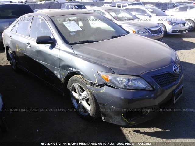 4T1BF3EK9BU127887 - 2011 TOYOTA CAMRY SE/LE/XLE GRAY photo 1