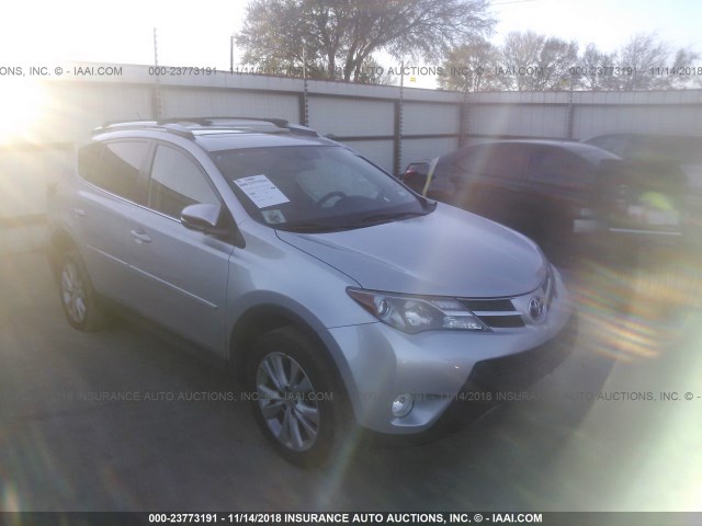 2T3DFREV4DW087024 - 2013 TOYOTA RAV4 LIMITED SILVER photo 1