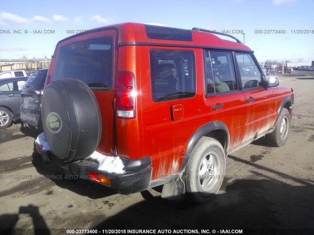 SALTY1244YA280032 - 2000 LAND ROVER DISCOVERY II  ნარინჯისფერი ფოტო 4