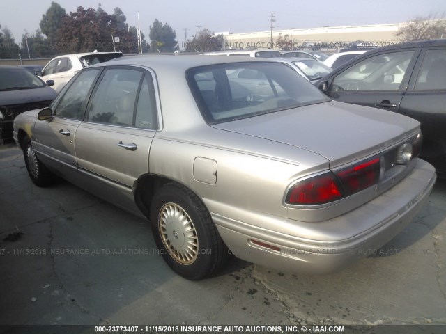 1G4HR52K8VH497825 - 1997 BUICK LESABRE LIMITED GOLD photo 3