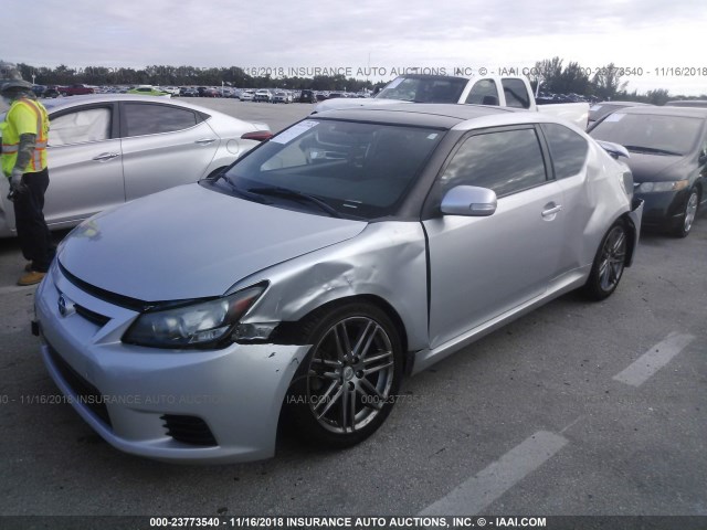 JTKJF5C70C3033388 - 2012 TOYOTA SCION TC Gümüş foto 2