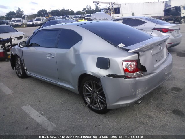 JTKJF5C70C3033388 - 2012 TOYOTA SCION TC Gümüş foto 3