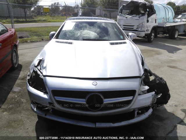 WDDPK4HA7FF100119 - 2015 MERCEDES-BENZ SLK 250 SILVER photo 6