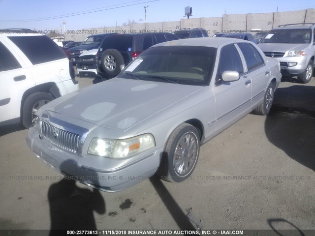 2MEFM74V17X633369 - 2007 MERCURY GRAND MARQUIS GS SILVER photo 2