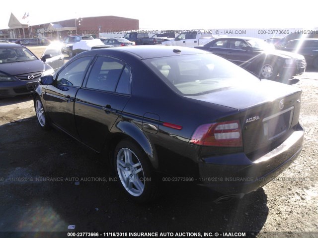 19UUA66258A047719 - 2008 ACURA TL BLACK photo 3