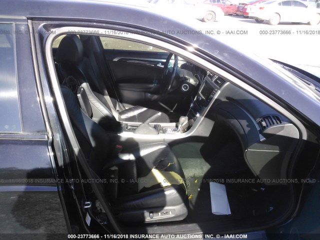 19UUA66258A047719 - 2008 ACURA TL BLACK photo 5