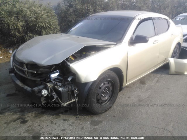 1B3CC4FB2AN136656 - 2010 DODGE AVENGER SXT BEIGE photo 6