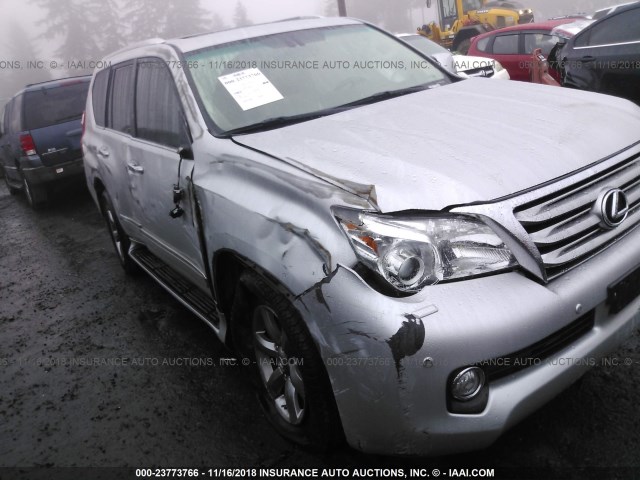 JTJJM7FX6C5039587 - 2012 LEXUS GX PREMIUM SILVER photo 6