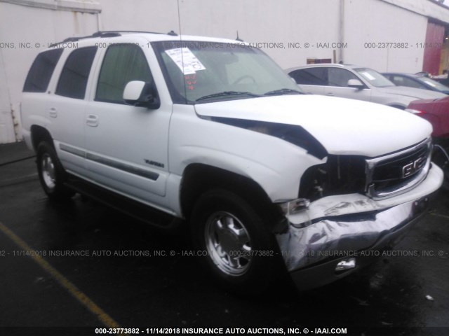 1GKEK13Z83J251075 - 2003 GMC YUKON WHITE photo 1