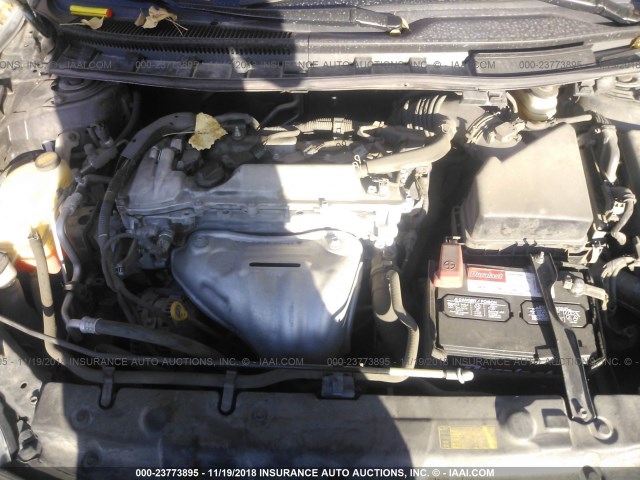 JTKJF5C76C3035629 - 2012 TOYOTA SCION TC 灰色 照片 10