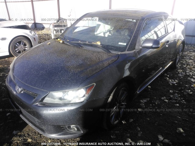 JTKJF5C76C3035629 - 2012 TOYOTA SCION TC 灰色 照片 2