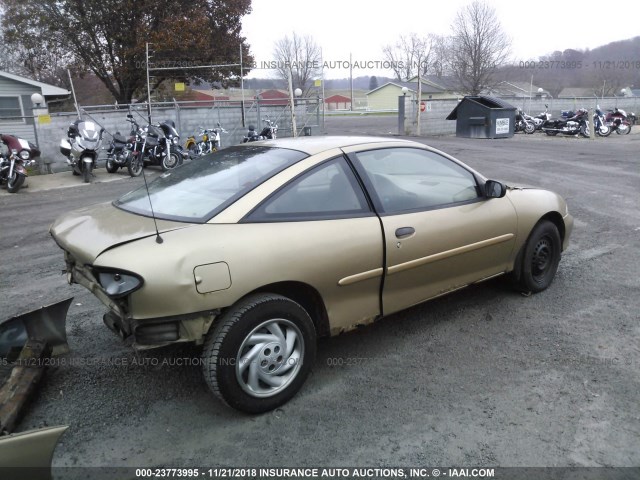 1G1JC1248X7109429 - 1999 CHEVROLET CAVALIER RS GOLD photo 4