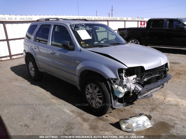 4M2YU81127KJ15401 - 2007 MERCURY MARINER LUXURY SILVER photo 1