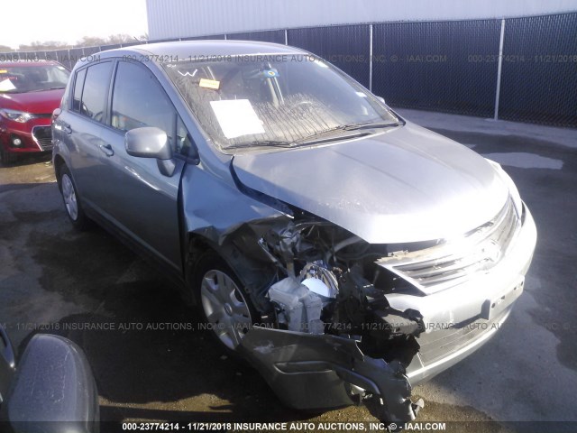 3N1BC1CP6CL364707 - 2012 NISSAN VERSA S/SL SILVER photo 1