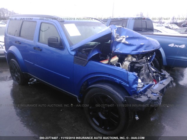 1D8GU58627W626585 - 2007 DODGE NITRO R/T BLUE photo 1