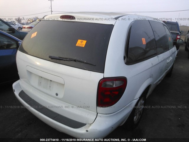 2B8GP44321R243026 - 2001 DODGE GRAND CARAVAN SPORT WHITE photo 4