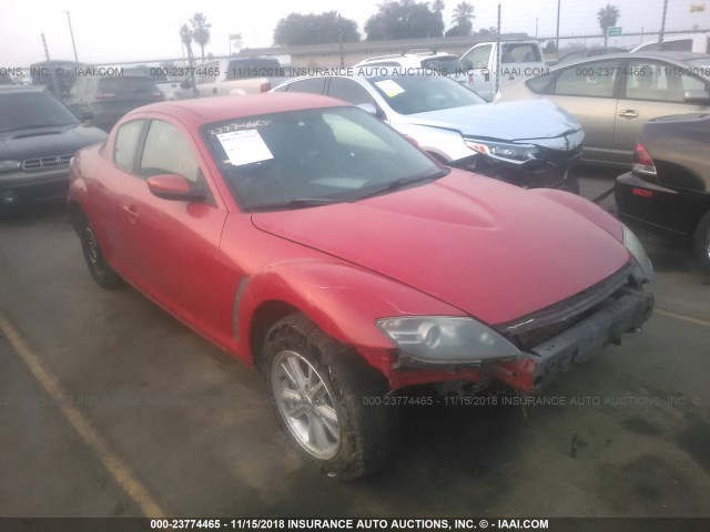 JM1FE17N850160458 - 2005 MAZDA RX8 RED photo 1