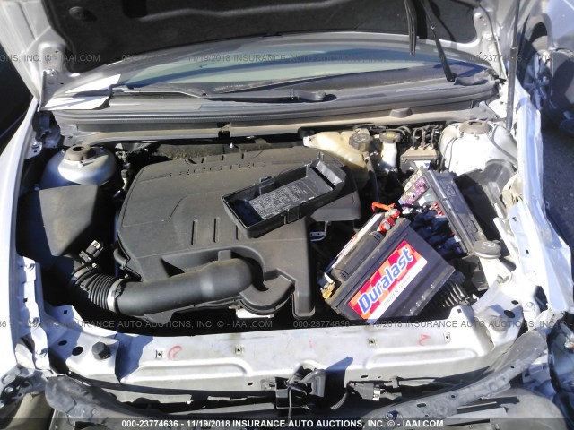 1G1ZC5E07AF287591 - 2010 CHEVROLET MALIBU 1LT SILVER photo 10