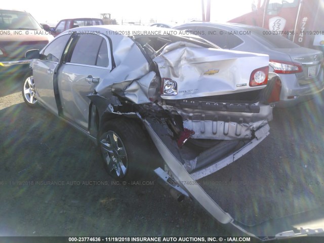 1G1ZC5E07AF287591 - 2010 CHEVROLET MALIBU 1LT SILVER photo 3