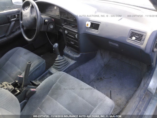 4S3BC633XP1645638 - 1993 SUBARU LEGACY L BLUE photo 5