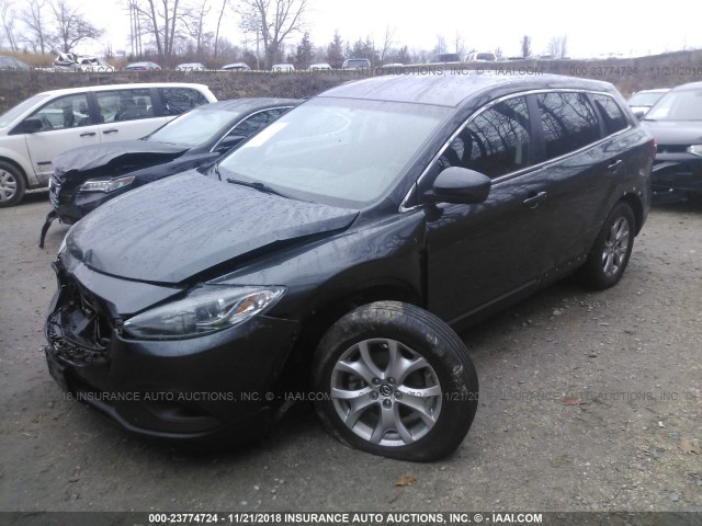 JM3TB3BV9E0433428 - 2014 MAZDA CX-9 SPORT GRAY photo 2