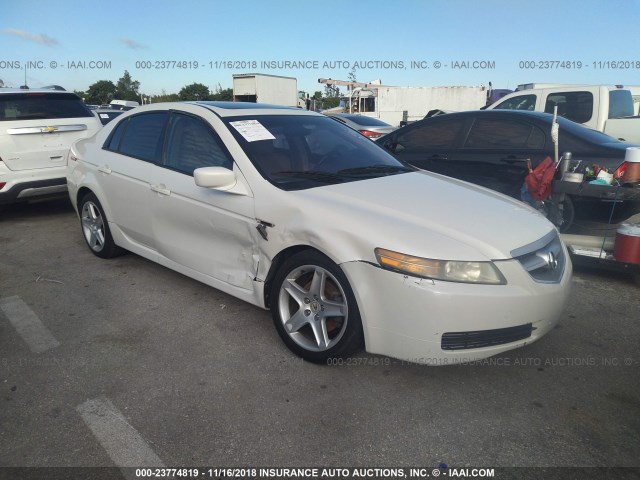 19UUA66234A066148 - 2004 ACURA TL WHITE photo 1