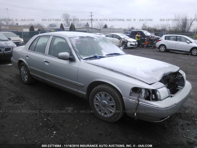 2MEFM74W26X602901 - 2006 MERCURY GRAND MARQUIS GS SILVER photo 1