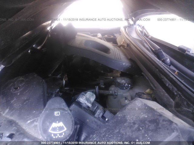 1G1ZE5E16BF263996 - 2011 CHEVROLET MALIBU LTZ შავი ფოტო 10