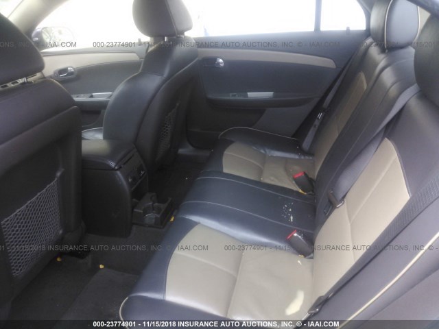 1G1ZE5E16BF263996 - 2011 CHEVROLET MALIBU LTZ შავი ფოტო 8