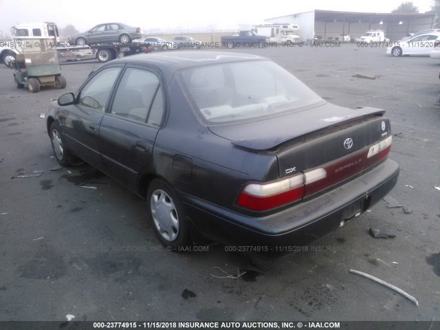 1NXBB02E1VZ589244 - 1997 TOYOTA COROLLA DX GREEN photo 3