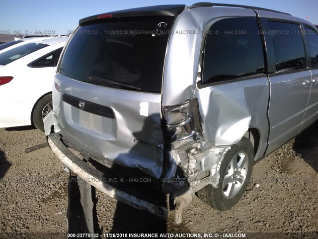 1D8HN44E19B508143 - 2009 DODGE GRAND CARAVAN SE SILVER photo 6