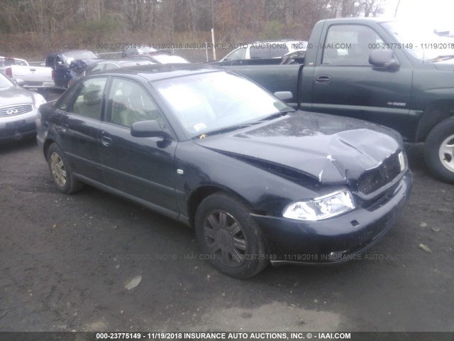 WAUDC68D11A142109 - 2001 AUDI A4 1.8T QUATTRO BLACK photo 1